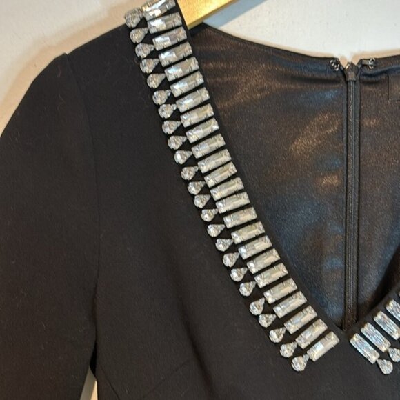 Ted Baker London “Veeri” Black Jewel Dress US size 0 - Picture 4 of 12